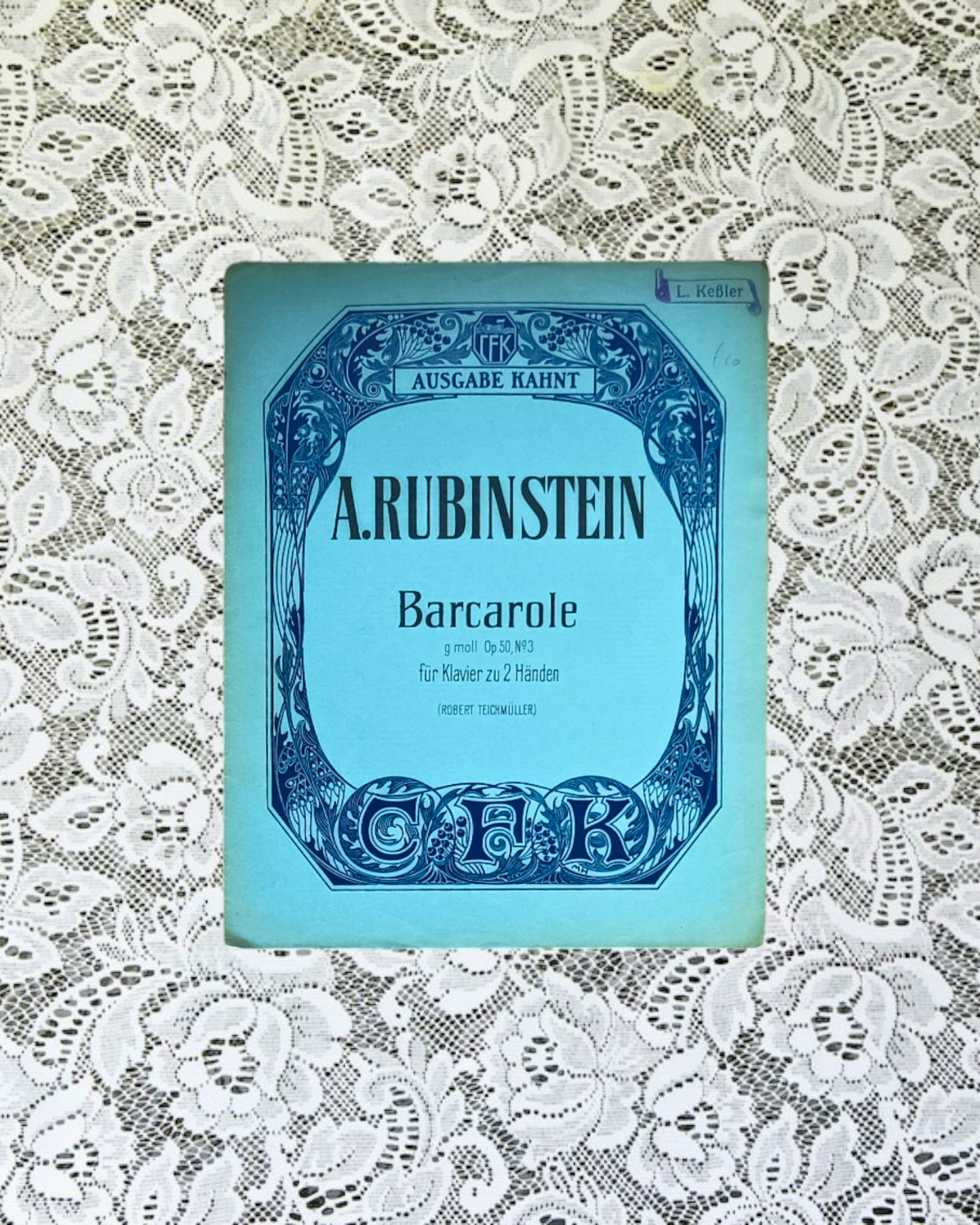 Barcarolle, Op. 50, Nr. 3 (Anton Rubinstein)