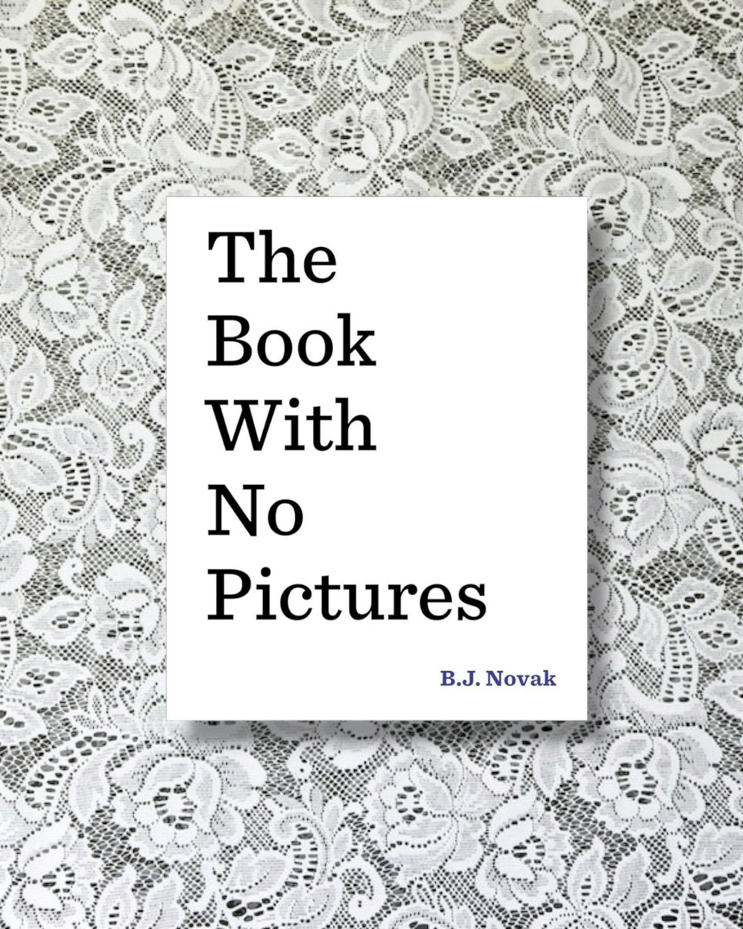 The book with no pictures