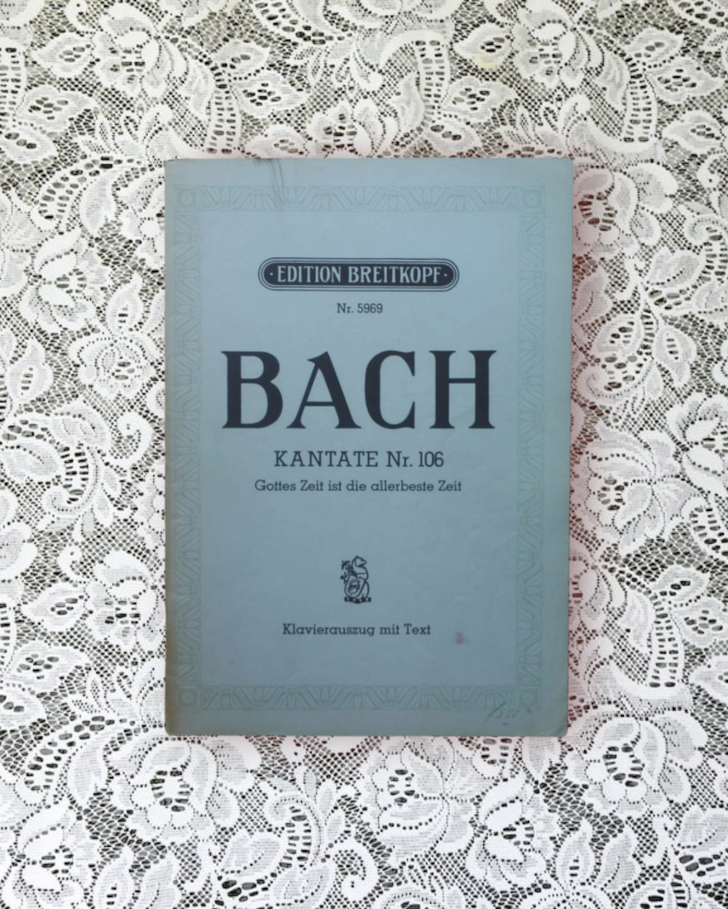 Kantate nr. 106 by J.S. Bach