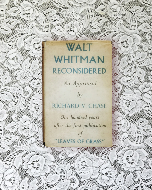 Walt Whitman Reconsidered