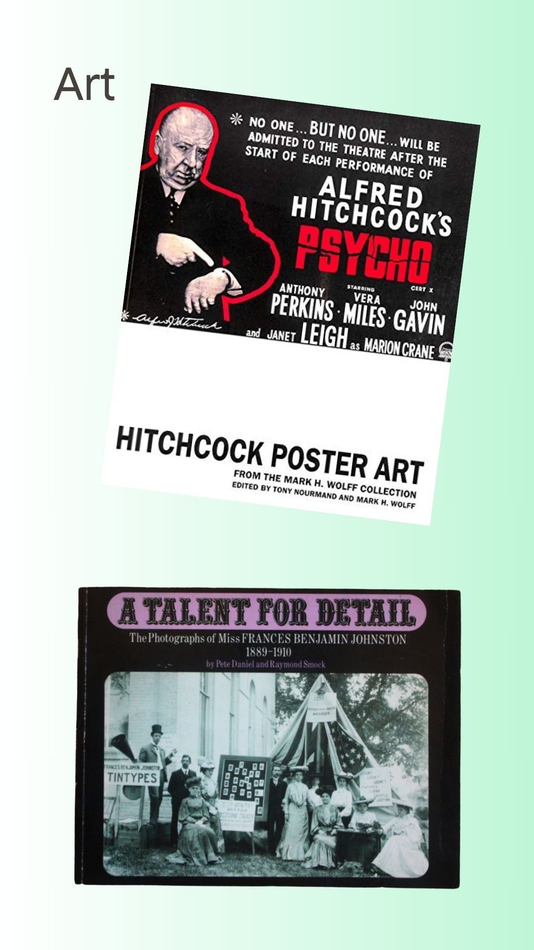 Hitchcock Poster Art