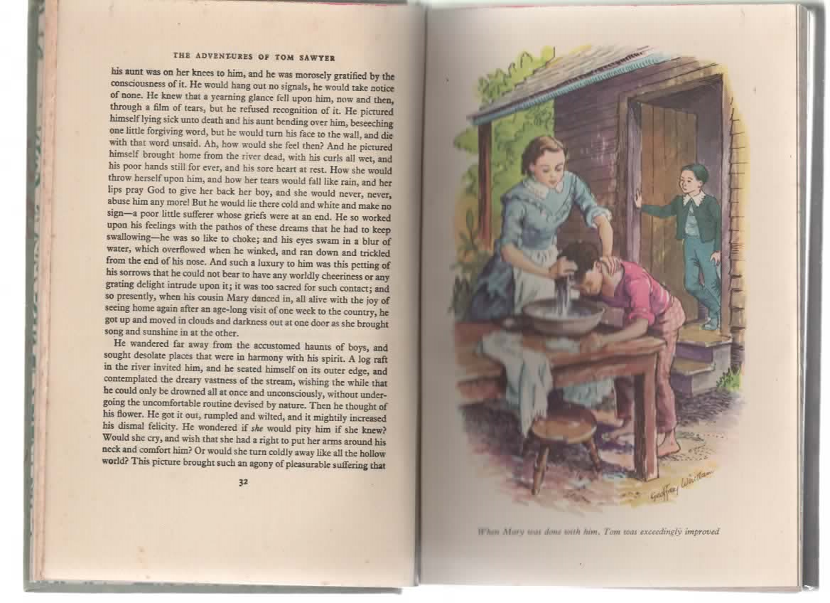 Mark Twain: The adventures of Tom Sawyer